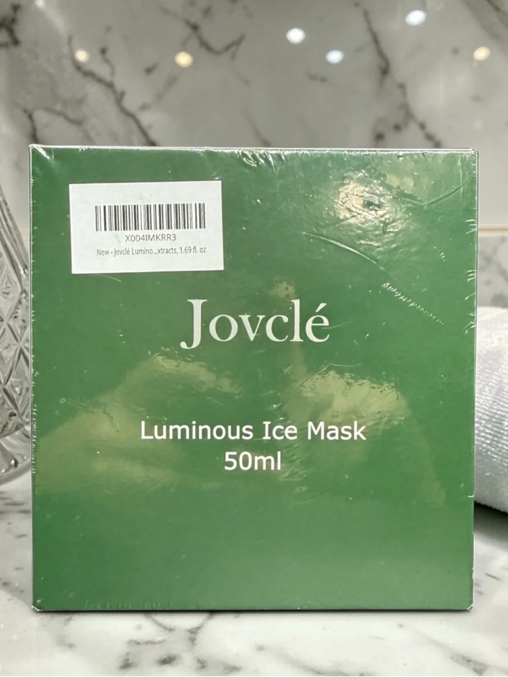 Luminous Ice Facial Mask 50mL Hydrating Gel Centella Ginseng EXP‎ 7/27